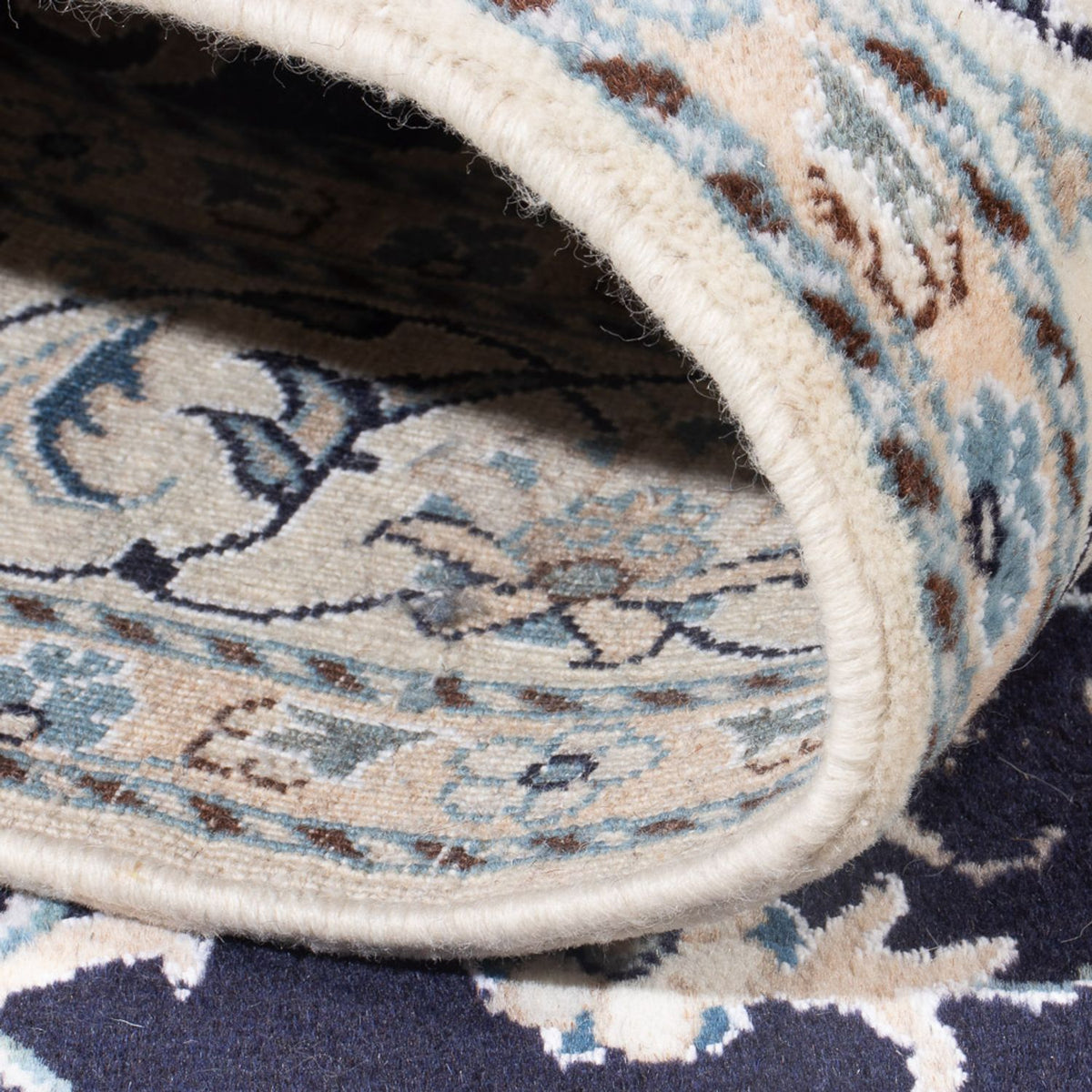 Perser Rug - Nain - Royal - 209 x 149 cm - dark blue