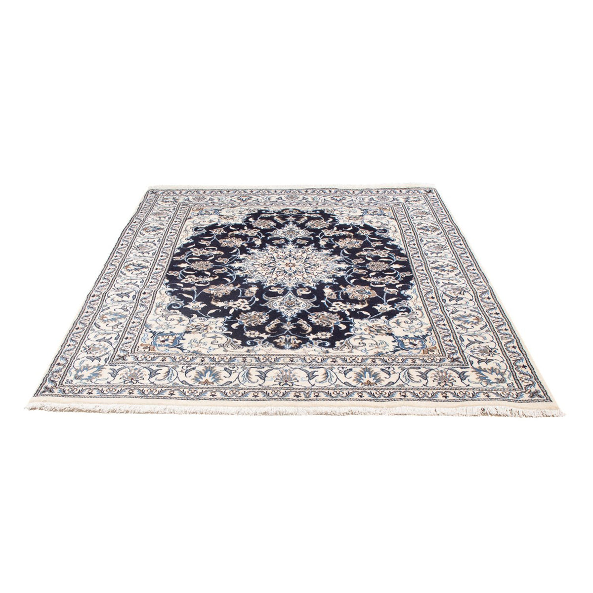 Perser Rug - Nain - Royal - 197 x 151 cm - dark blue