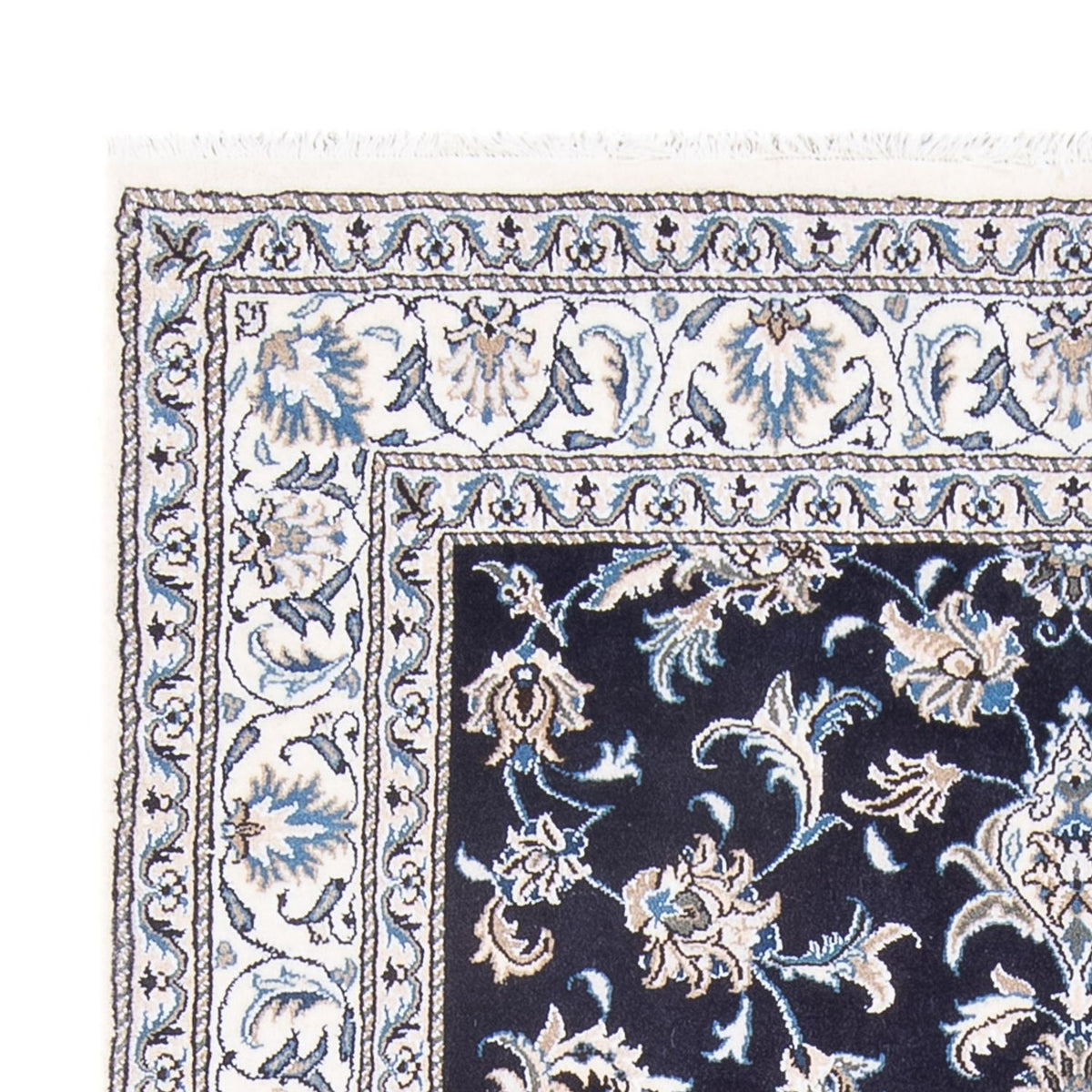 Perser Rug - Nain - Royal - 212 x 146 cm - dark blue