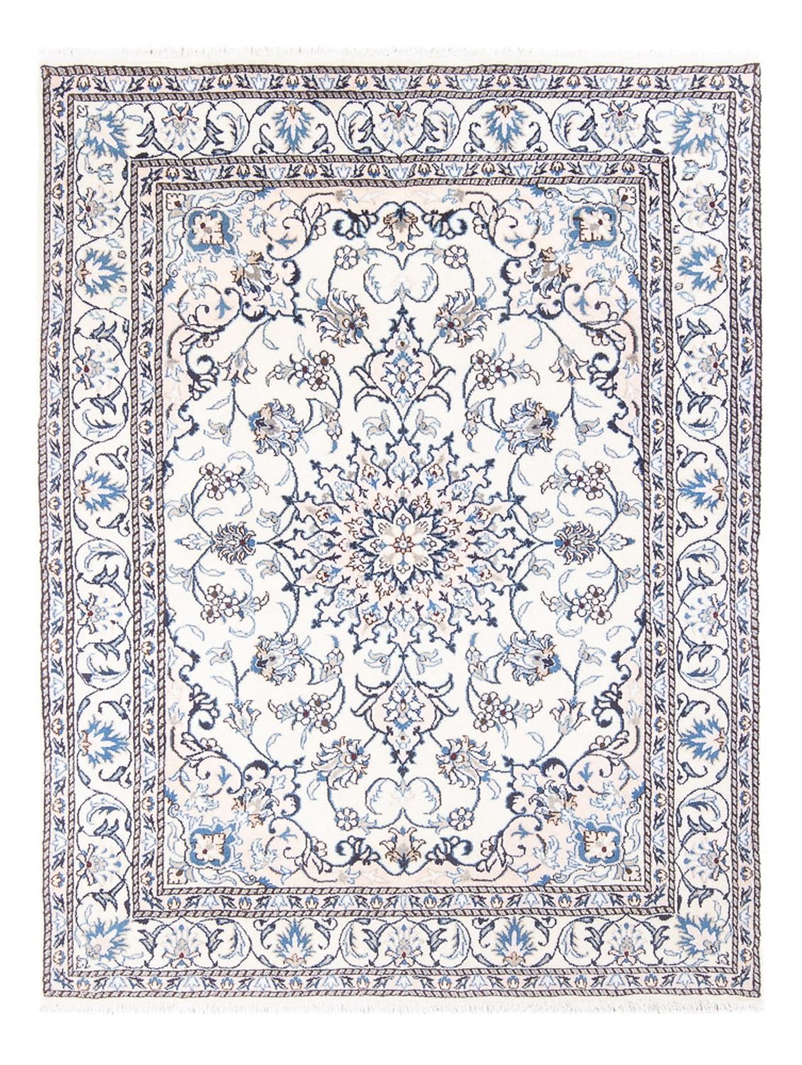 Perser Rug - Nain - Royal - 197 x 147 cm - cream