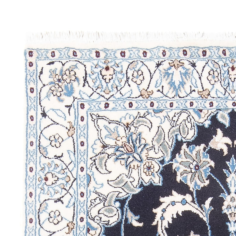 Perser Rug - Nain - 200 x 115 cm - dark blue