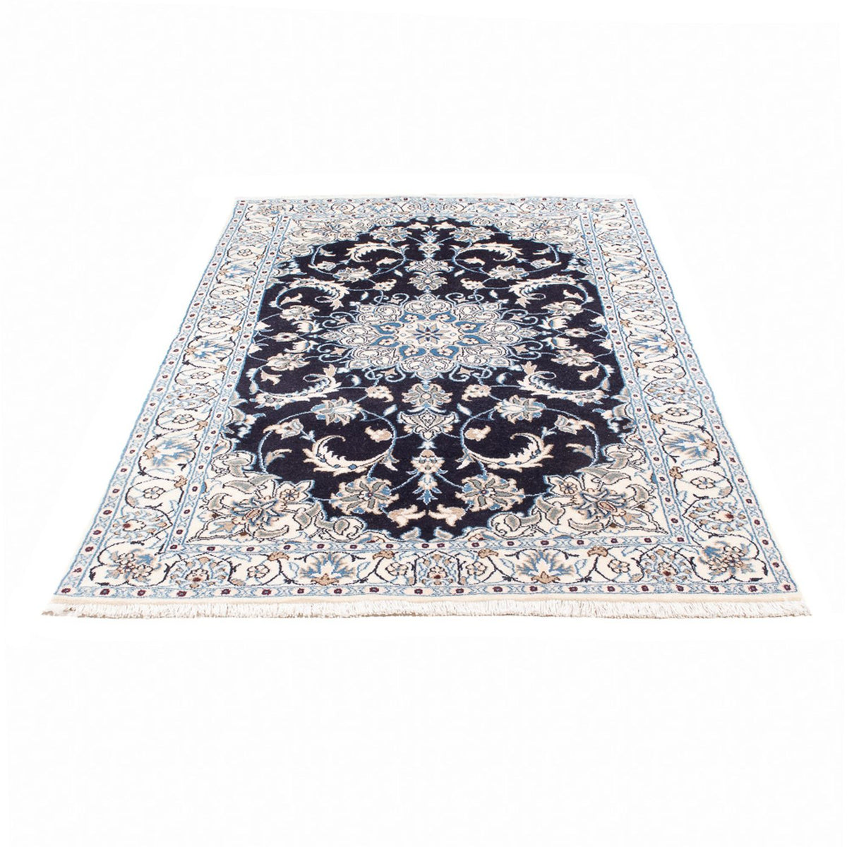 Perser Rug - Nain - 200 x 115 cm - dark blue