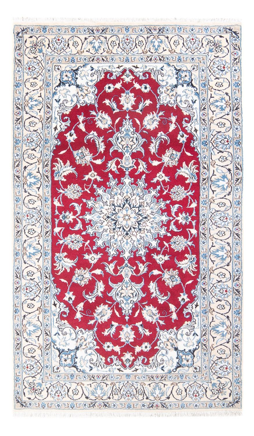 Perser Rug - Nain - 201 x 117 cm - red