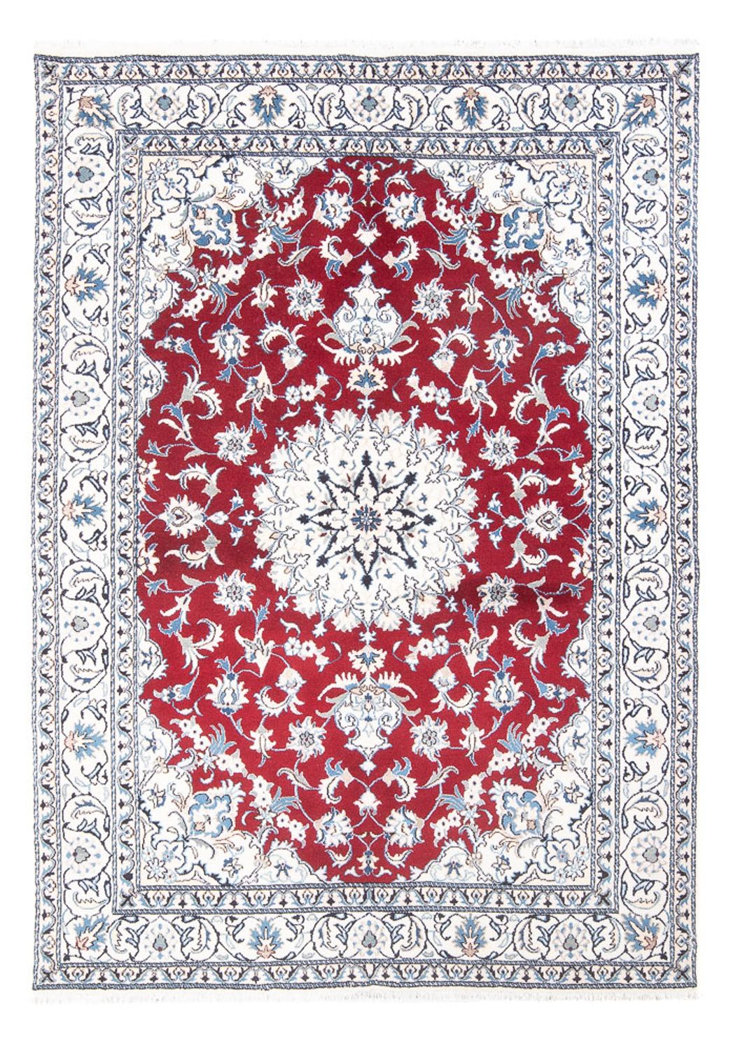 Perser Rug - Nain - 233 x 165 cm - red