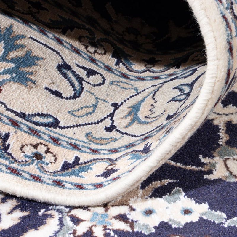 Perser Rug - Nain - 226 x 167 cm - dark blue