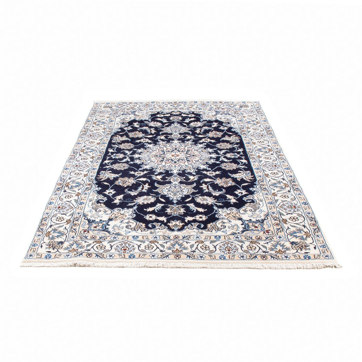 Perser Rug - Nain - 200 x 120 cm - dark blue
