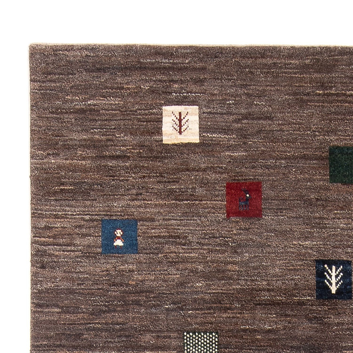 Persian Gabbeh Rug 170x243cm - Perserteppich Wollteppich