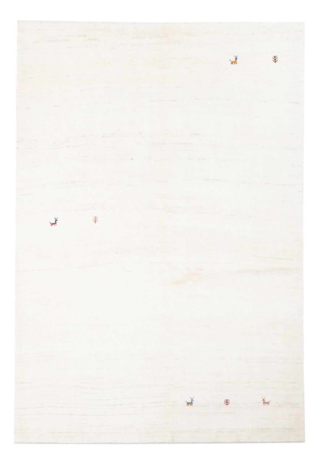 Gabbeh Rug - Perser - 205 x 150 cm - cream