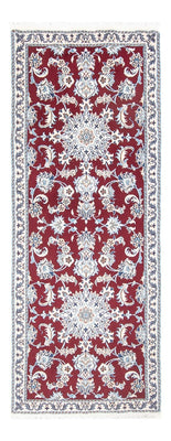 Runner Perser Rug - Nain - 194 x 80 cm - red