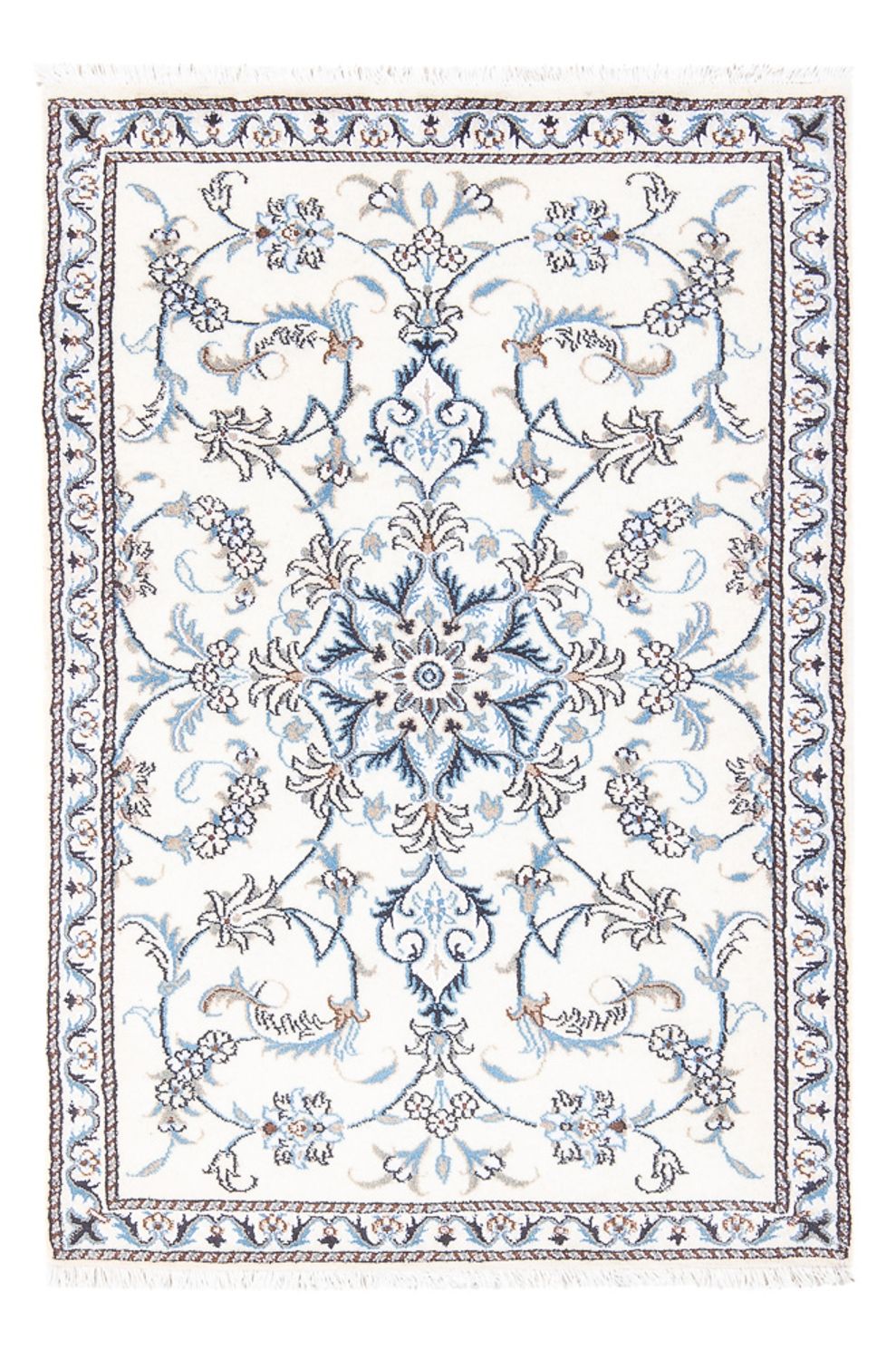 Perser Rug - Nain - 132 x 86 cm - cream