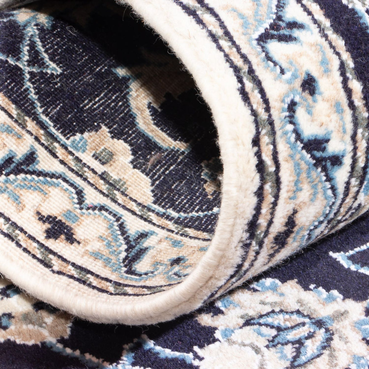 Perser Rug - Nain - 137 x 69 cm - dark blue