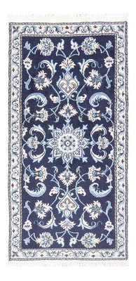 Perser Rug - Nain - 144 x 70 cm - dark blue