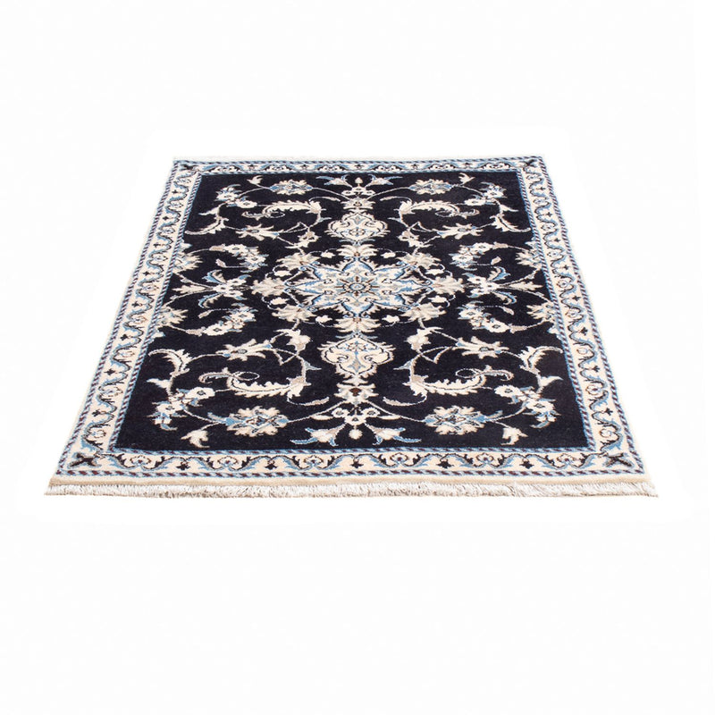 Perser Rug - Nain - 137 x 89 cm - dark blue