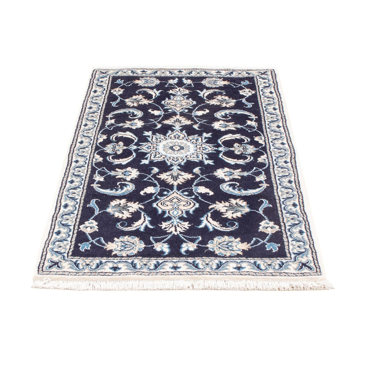 Perser Rug - Nain - 140 x 70 cm - dark blue