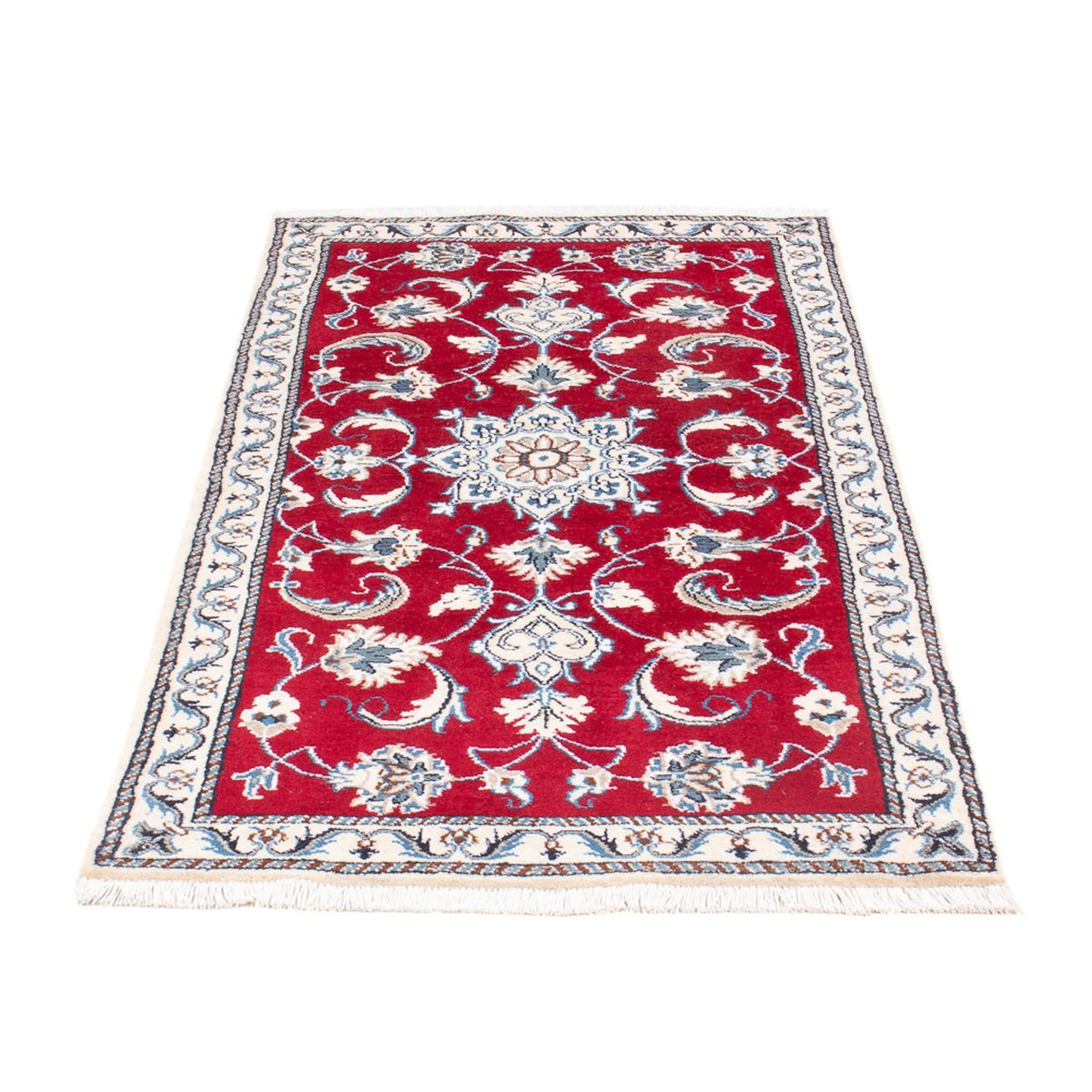 Perser Rug - Nain - 140 x 70 cm - red