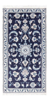 Perser Rug - Nain - 141 x 70 cm - dark blue