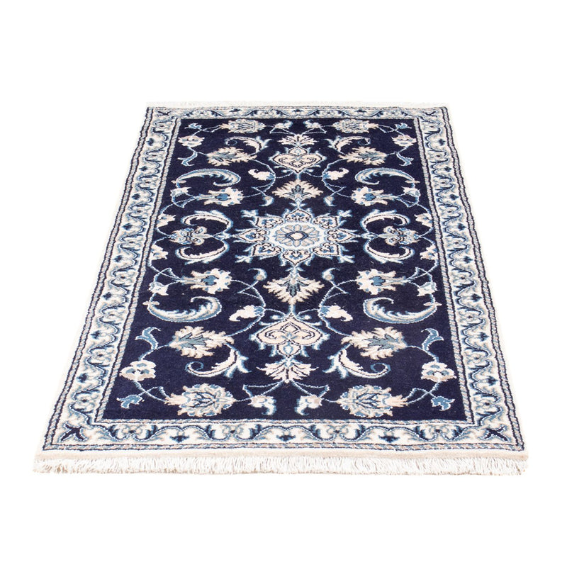 Perser Rug - Nain - 141 x 70 cm - dark blue