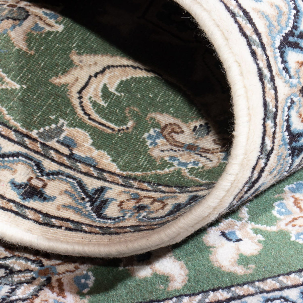 Perser Rug - Nain - 138 x 70 cm - green