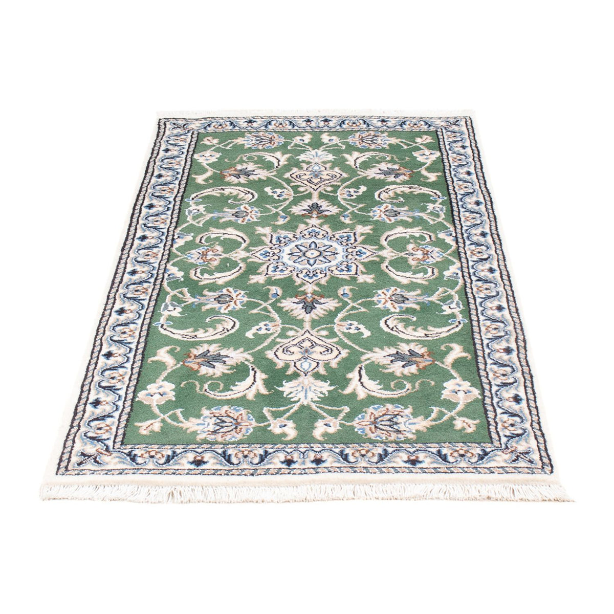 Perser Rug - Nain - 138 x 70 cm - green