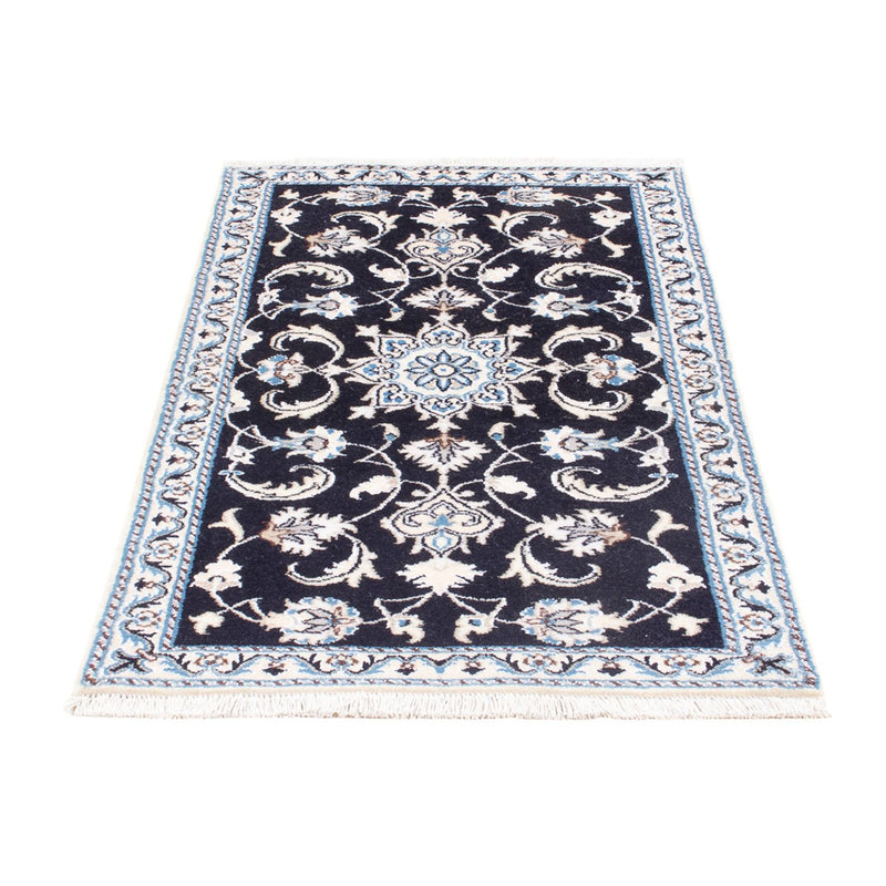 Perser Rug - Nain - 134 x 70 cm - dark blue