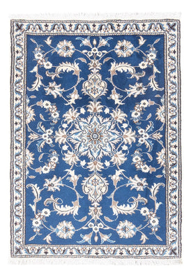Perser Rug - Nain - 135 x 89 cm - blue