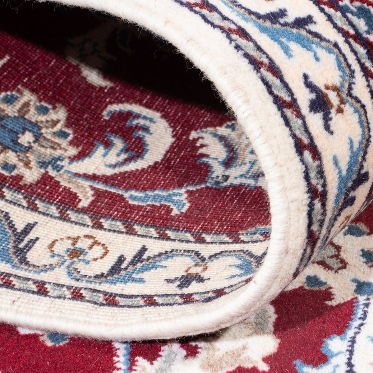 Runner Perser Rug - Nain - 293 x 81 cm - red