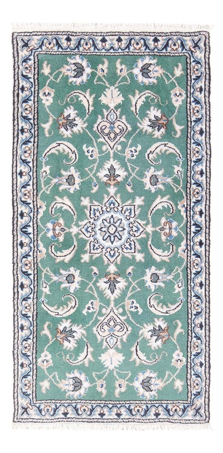 Perser Rug - Nain - 138 x 66 cm - green
