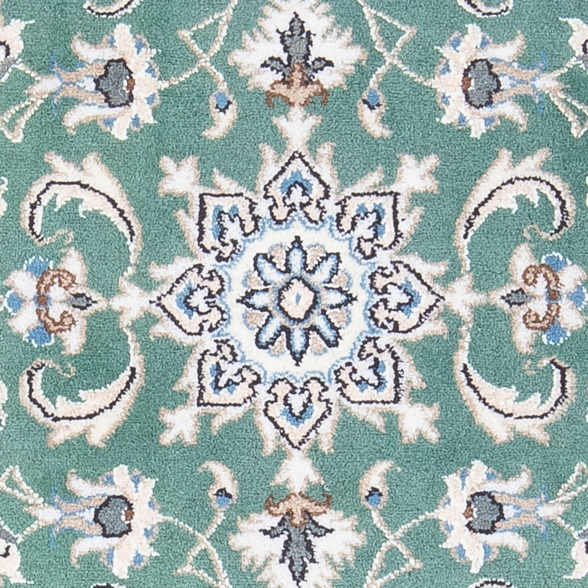 Perser Rug - Nain - 138 x 66 cm - green