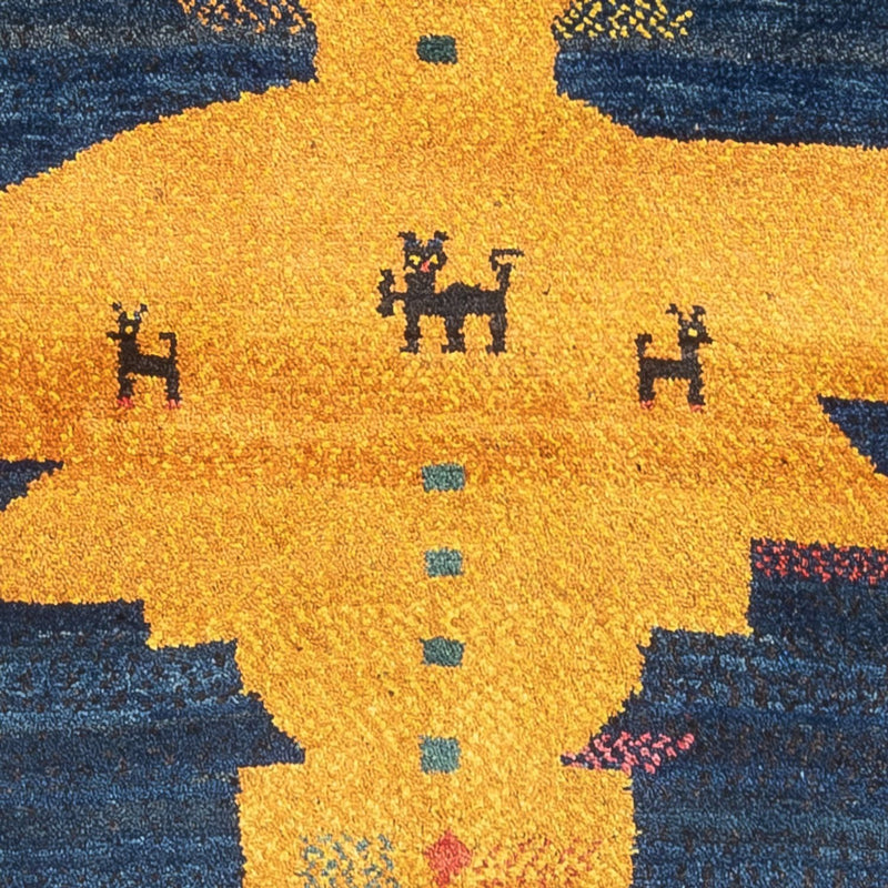 Runner Gabbeh Rug - Perser - 230 x 85 cm - multicolored