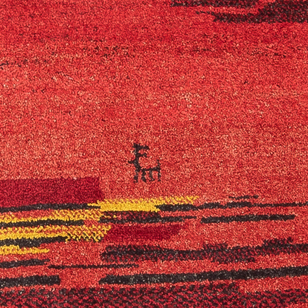 Runner Gabbeh Rug - Perser - 200 x 83 cm - multicolored