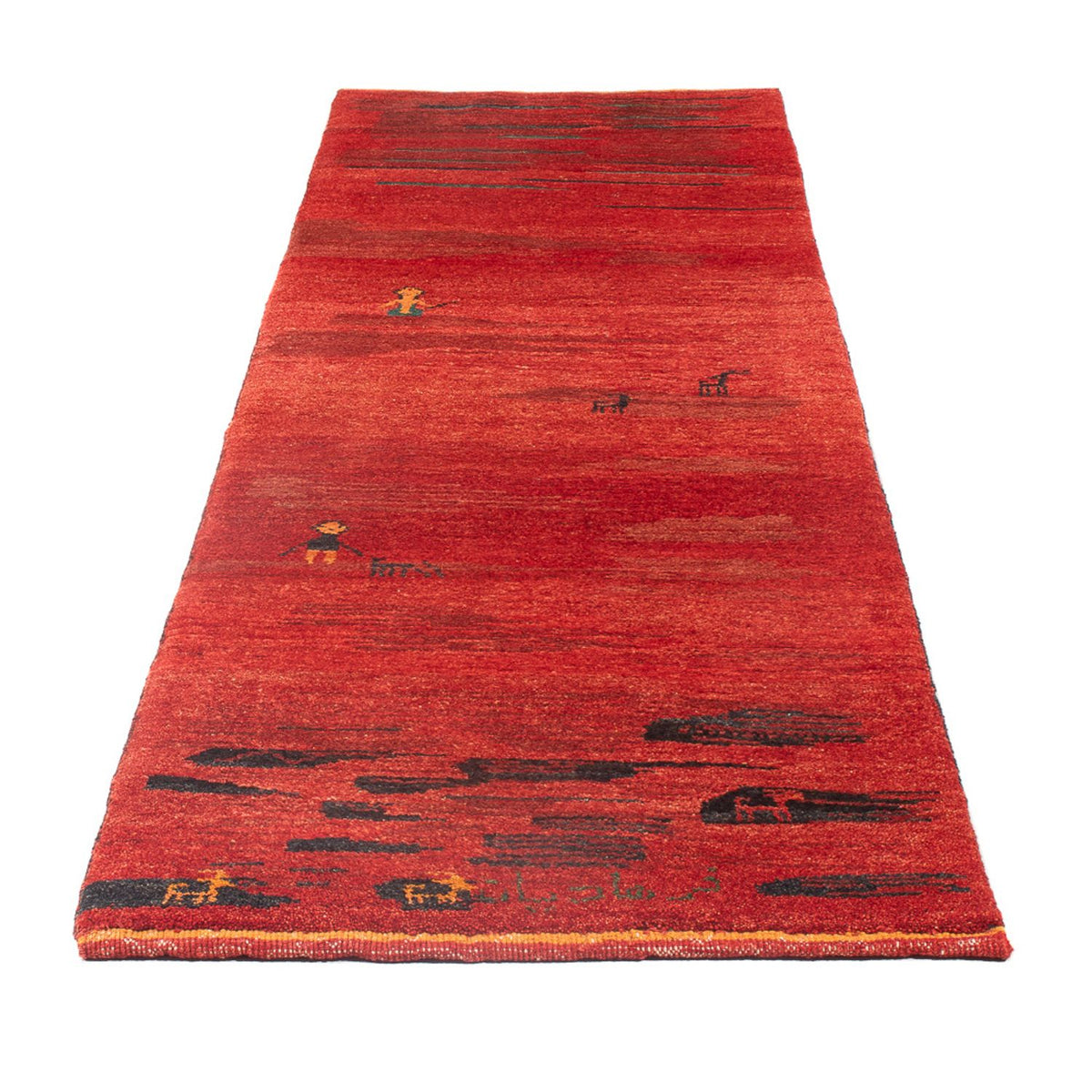 Runner Gabbeh Rug - Perser - 236 x 73 cm - multicolored