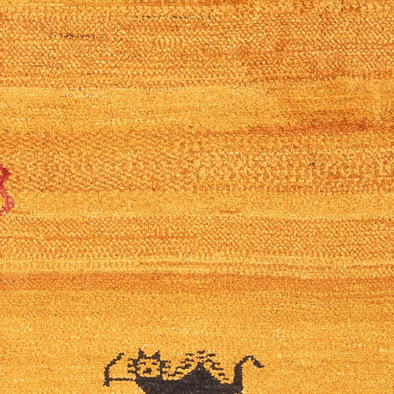 Runner Gabbeh Rug - Perser - 236 x 85 cm - orange