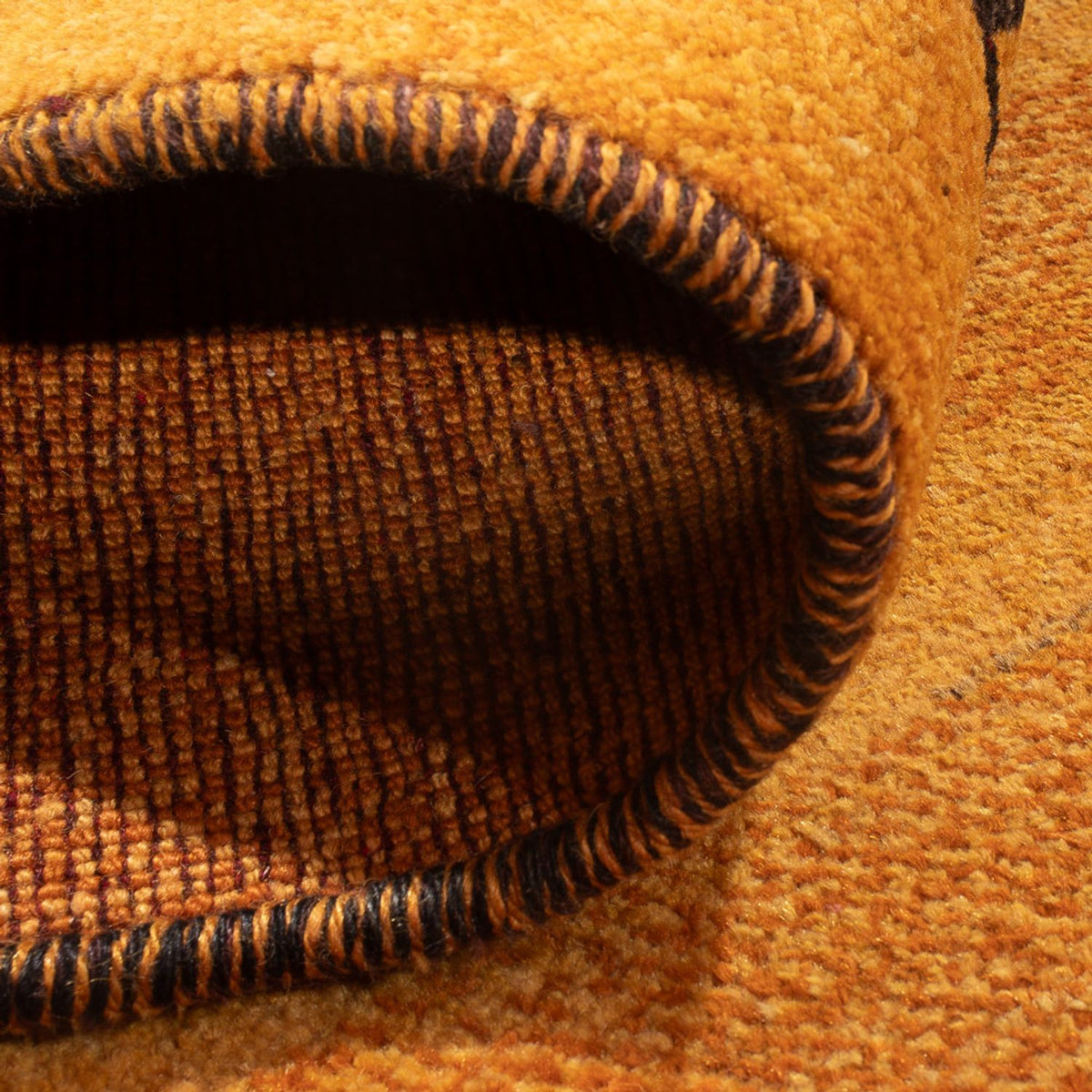 Runner Gabbeh Rug - Perser - 236 x 85 cm - orange