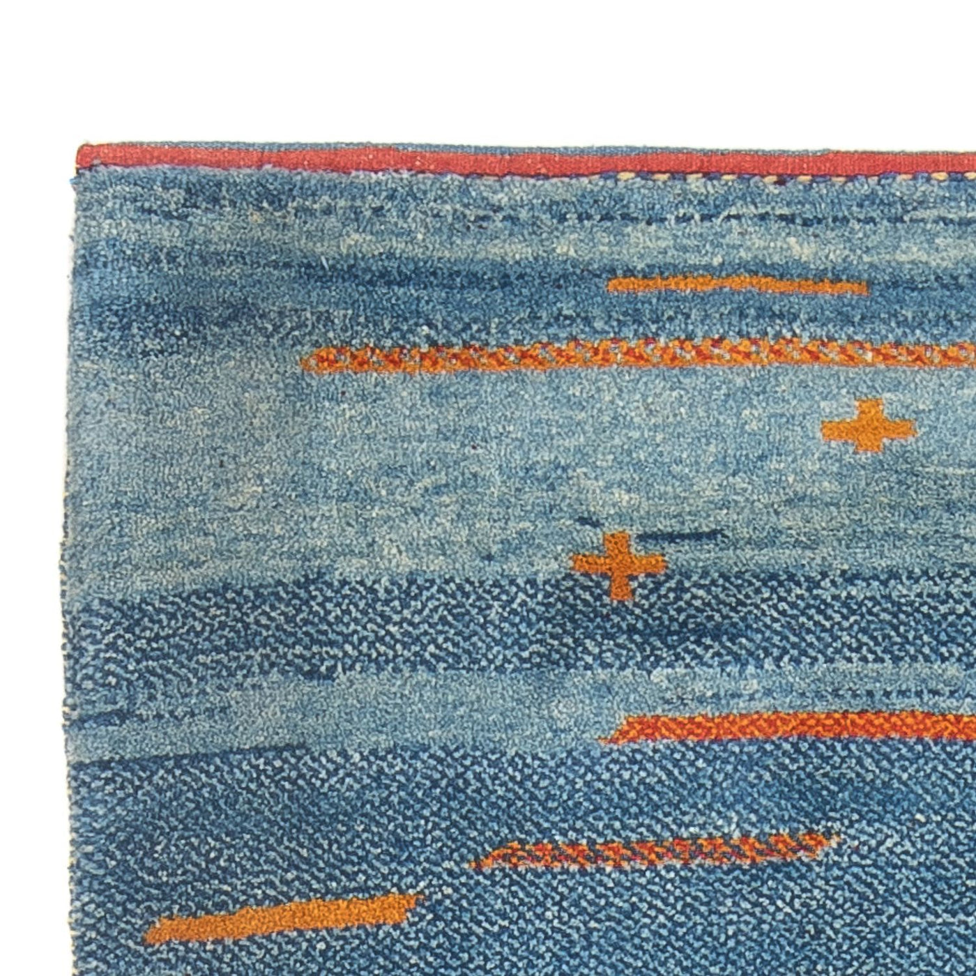Persian Gabbeh Rug 193x90cm - Perserteppich Wollteppich