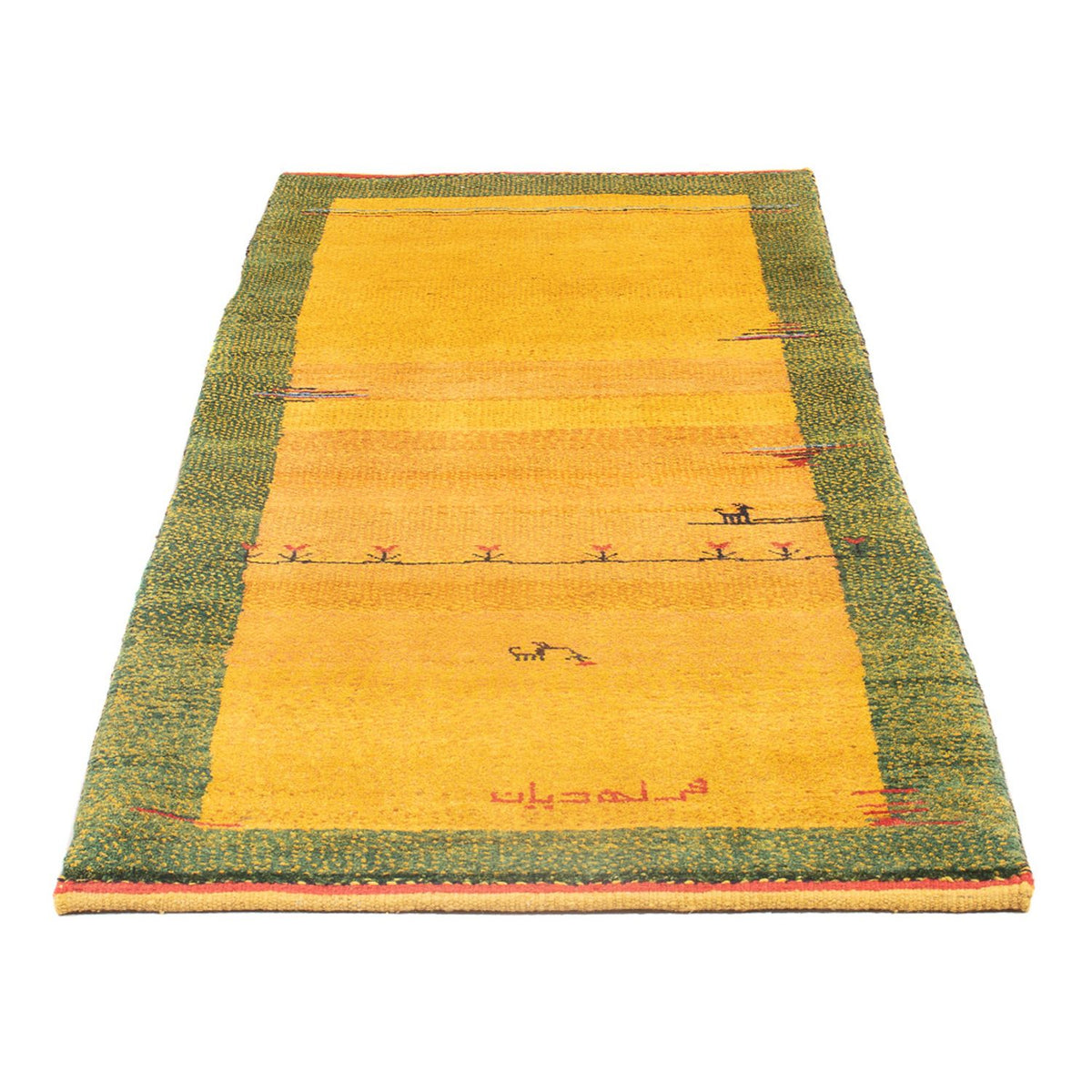 Runner Gabbeh Rug - Perser - 196 x 83 cm - multicolored