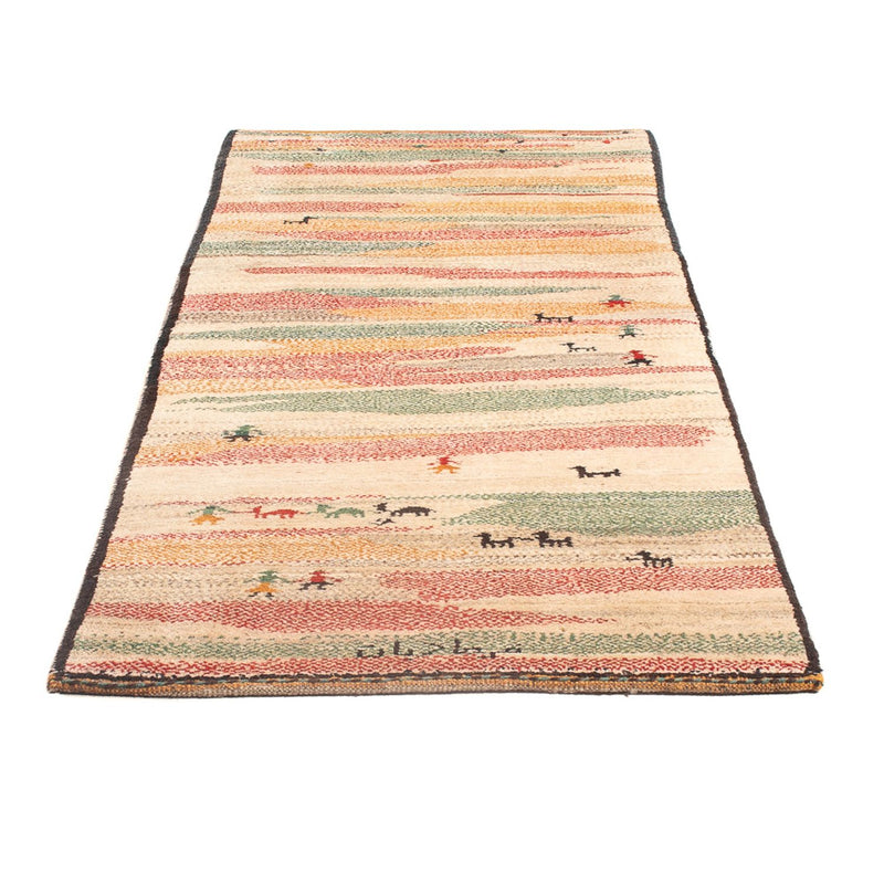 Runner Gabbeh Rug - Perser - 205 x 78 cm - multicolored