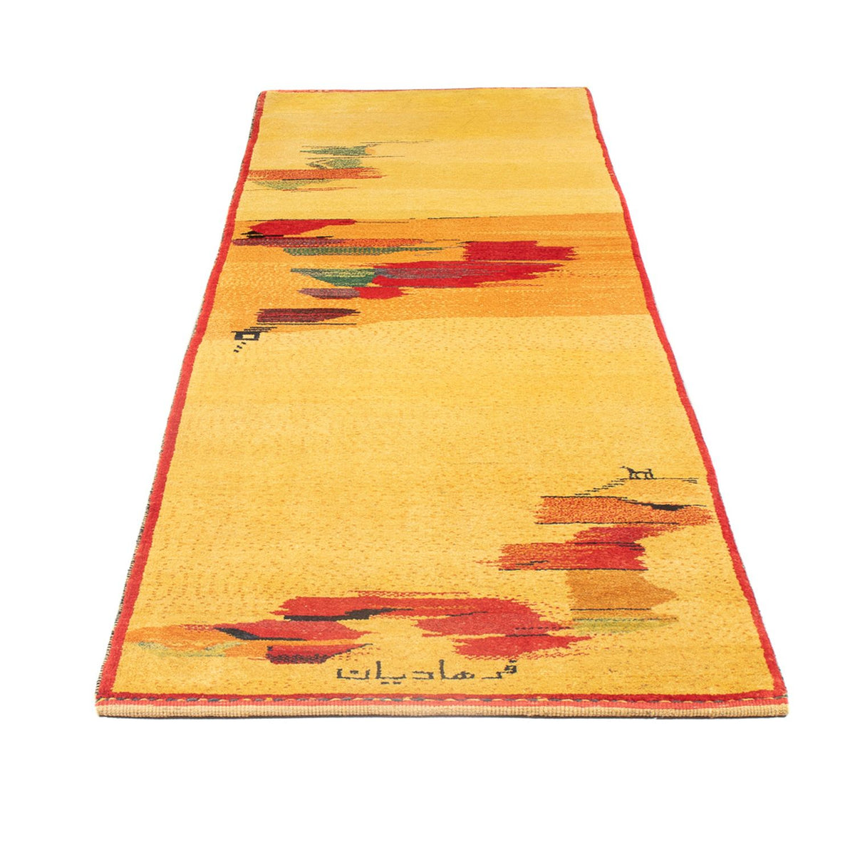 Runner Gabbeh Rug - Perser - 288 x 84 cm - multicolored