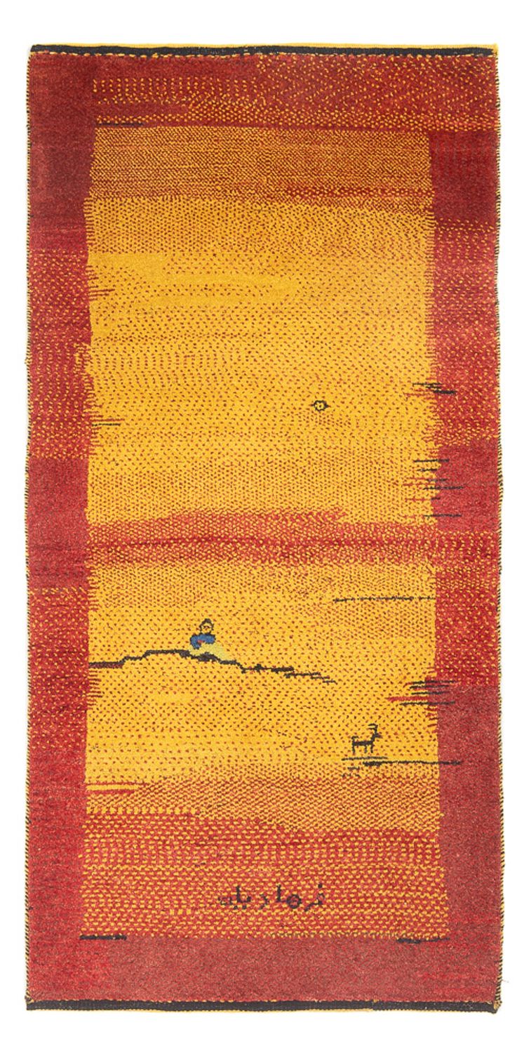Runner Gabbeh Rug - Perser - 188 x 88 cm - multicolored