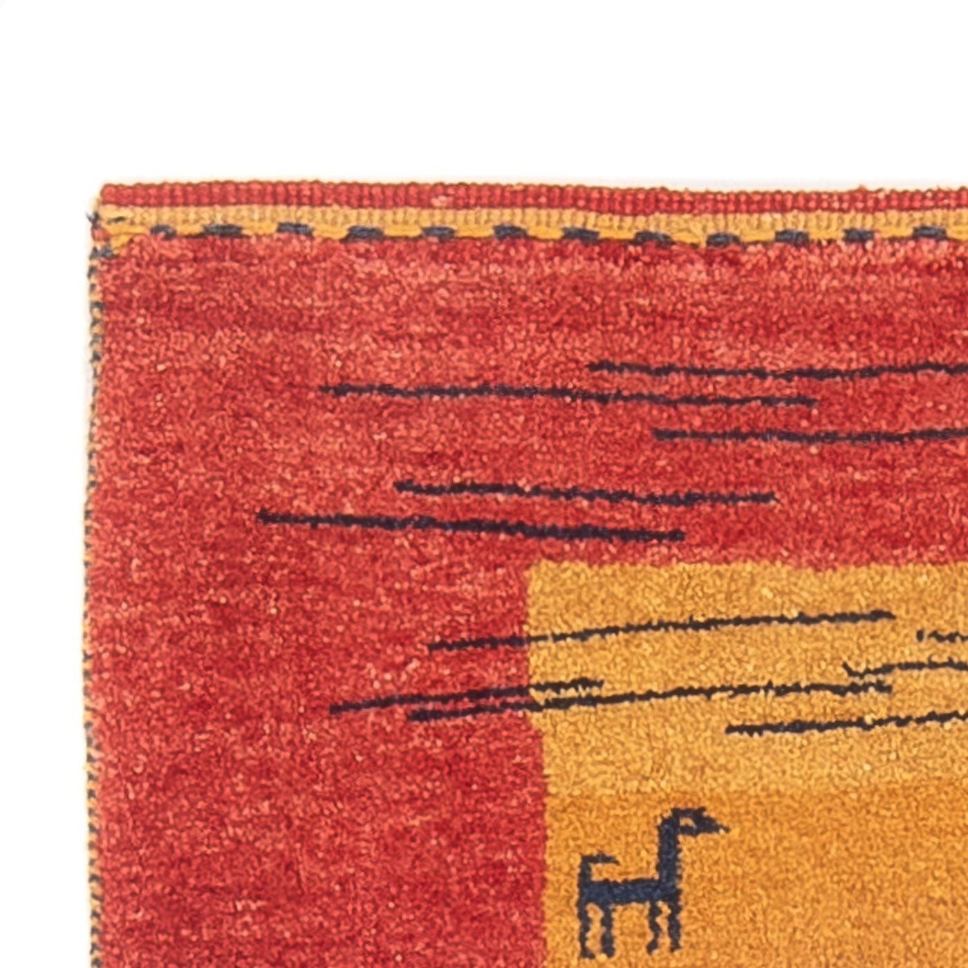 Gabbeh Persian Rug 177x75cm - Perserteppich Wollteppich