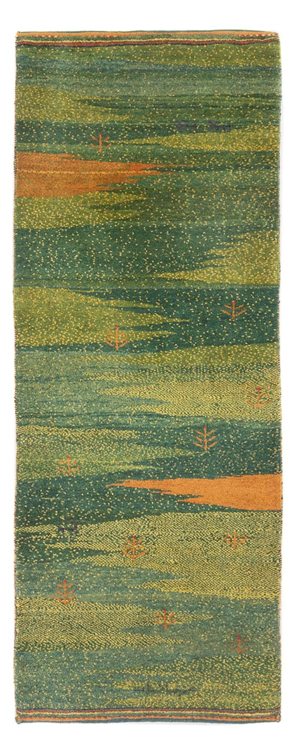 Runner Gabbeh Rug - Perser - 220 x 82 cm - multicolored