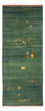 Runner Gabbeh Rug - Perser - 202 x 78 cm - green