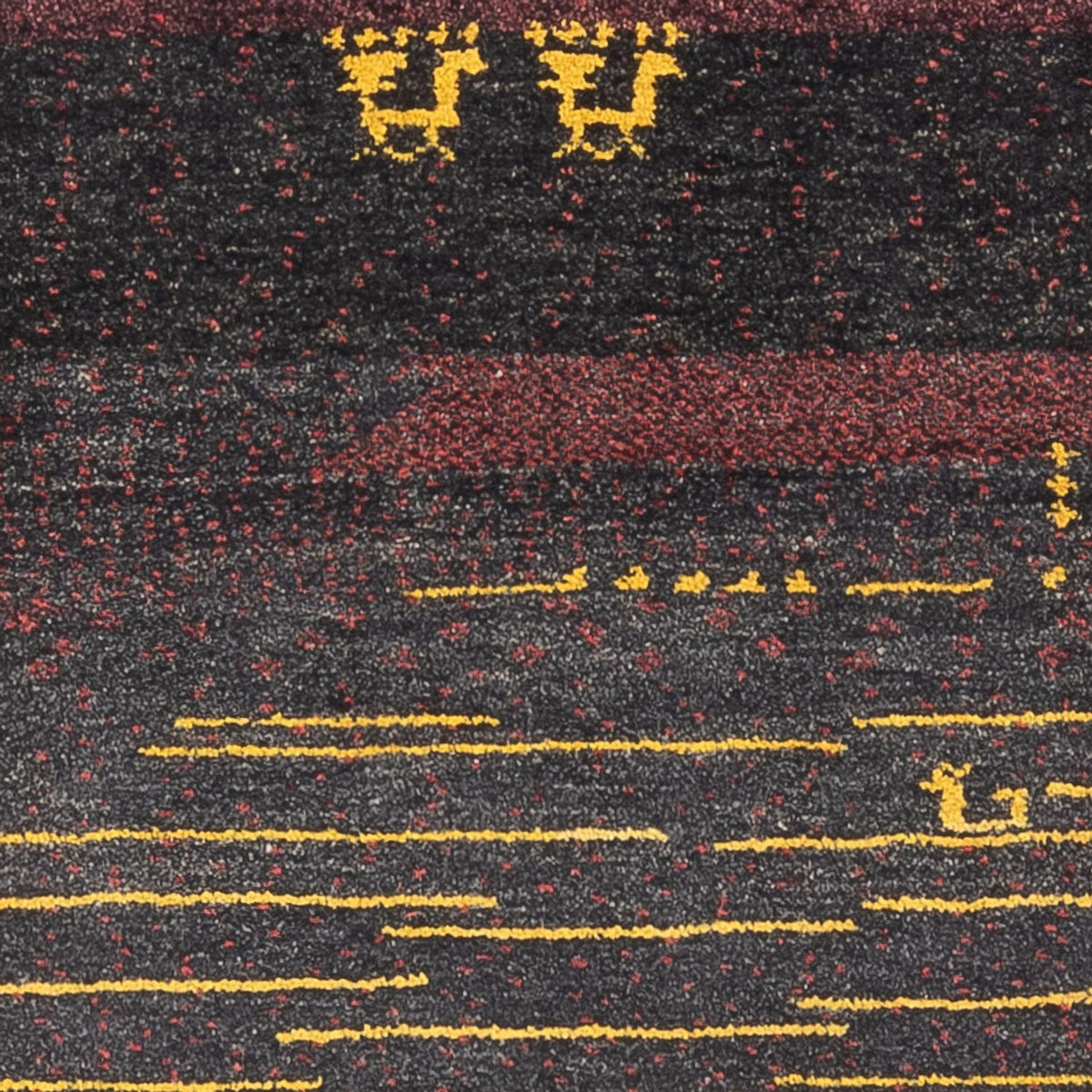 Runner Gabbeh Rug - Perser - 260 x 86 cm - multicolored