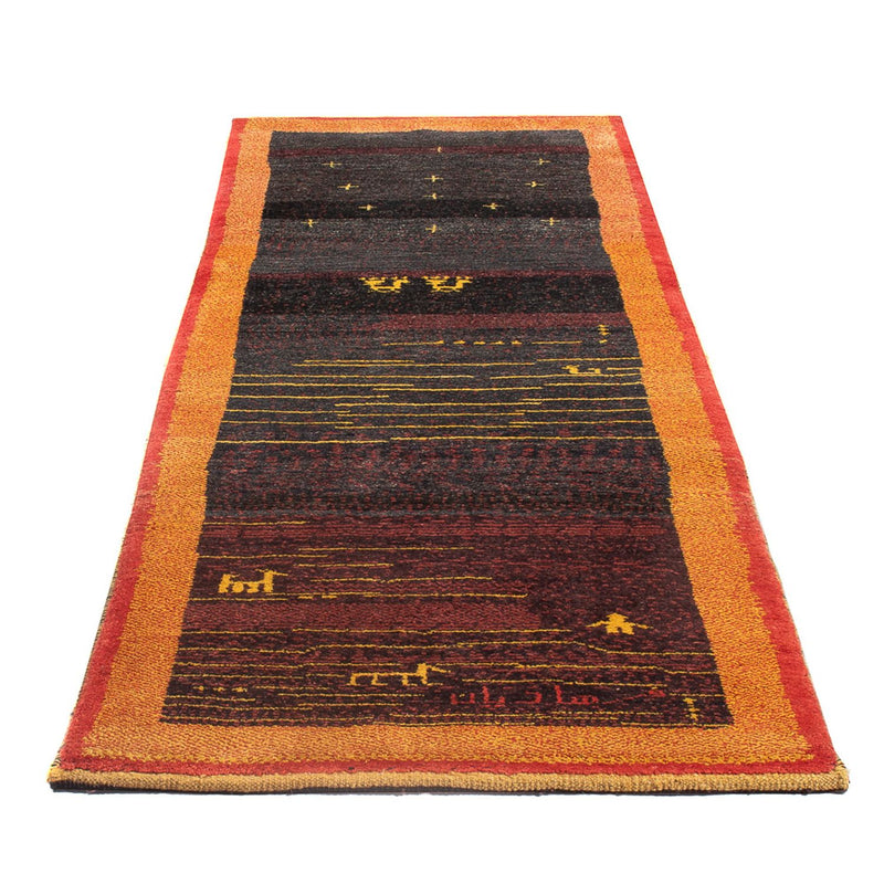 Runner Gabbeh Rug - Perser - 260 x 86 cm - multicolored