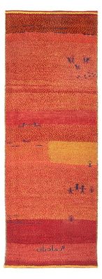 Runner Gabbeh Rug - Perser - 237 x 84 cm - multicolored