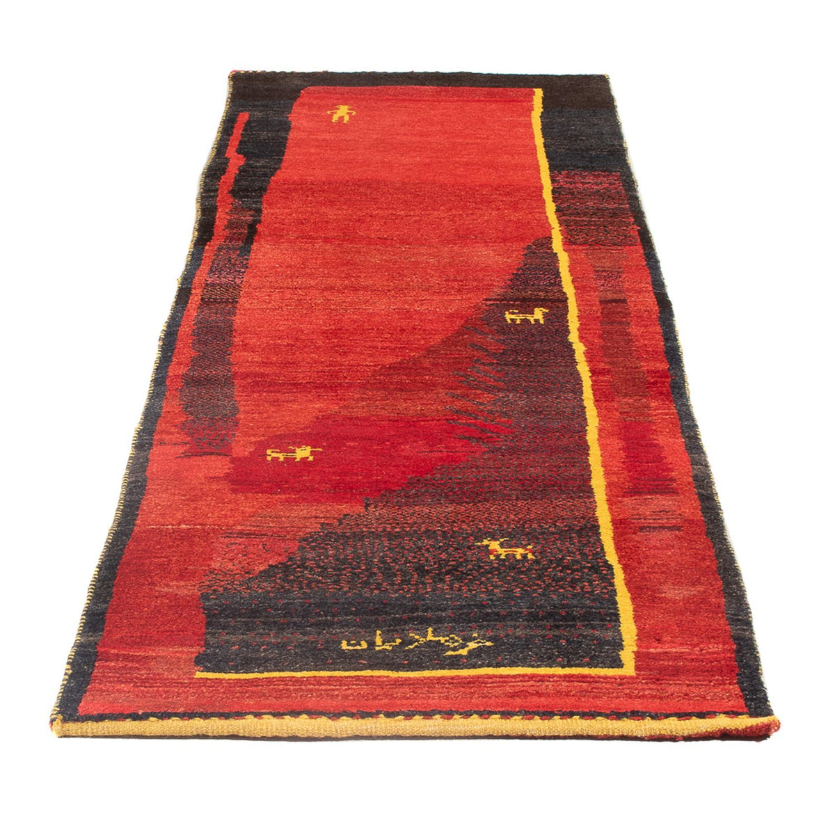 Runner Gabbeh Rug - Perser - 230 x 73 cm - multicolored