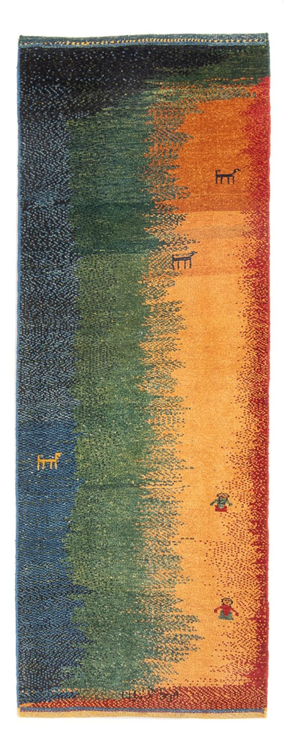 Runner Gabbeh Rug - Perser - 202 x 68 cm - multicolored