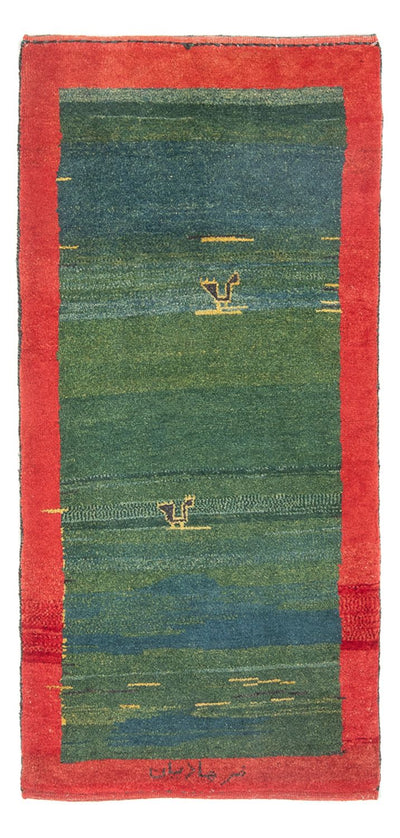 Persian Gabbeh Rug 82x178cm - Perserteppich Wollteppich