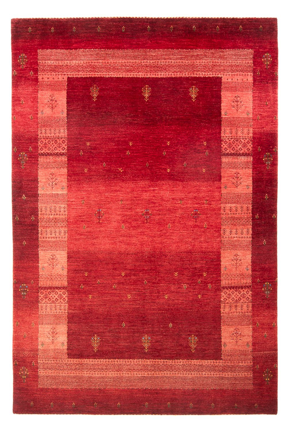 Gabbeh Rug - Loribaft Perser - 257 x 173 cm - red