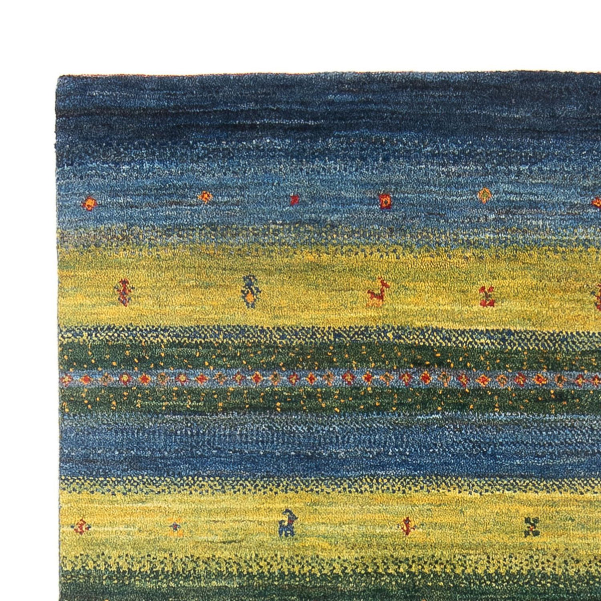 Gabbeh Rug - Loribaft Perser - 197 x 130 cm - multicolored