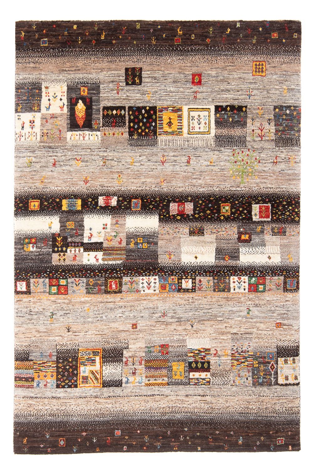 Gabbeh Rug - Loribaft Perser - 196 x 131 cm - multicolored